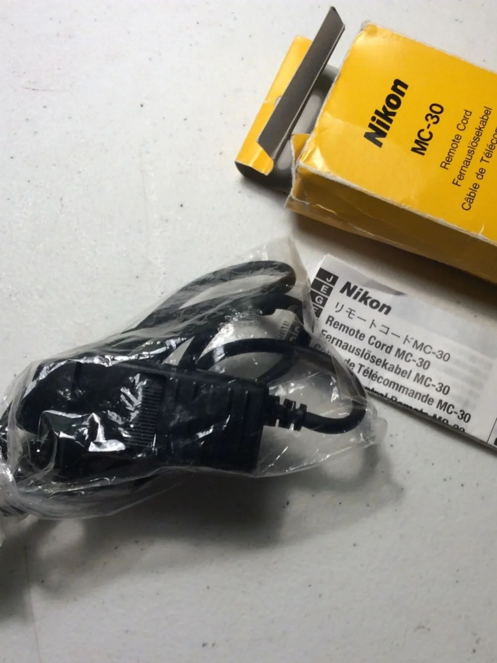 Nikon MC-30 remote trigger